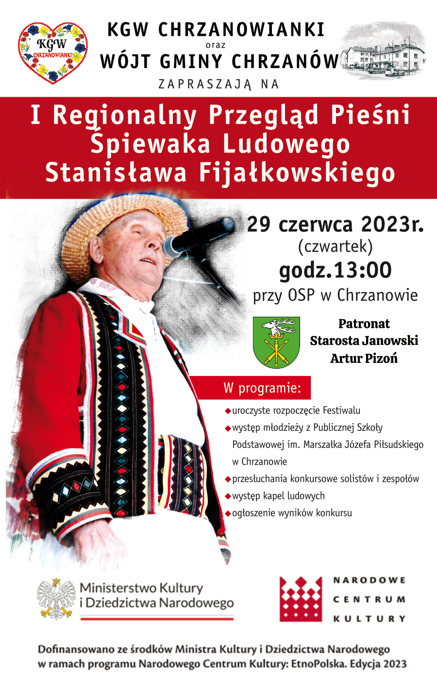 plakat Przegląd Pieśni Stanisława Fijałkowskiego 2_1_1